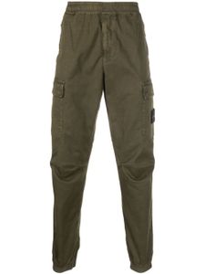 Stone Island pantalon fuselé à poches cargo - Vert