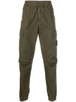 Stone Island pantalon fuselé à poches cargo - Vert - thumbnail