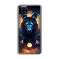 Wolf Dreamcatcher: Samsung Galaxy A12 Transparant Hoesje Wolf Dreamcatcher: Samsung Galaxy A12 Transparant Hoesje