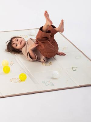 Schuimtapijt Essentiële Randen beige