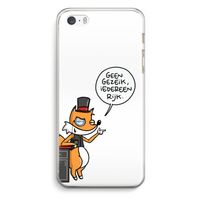 Geen Gezeik: iPhone 5 / 5S / SE Transparant Hoesje