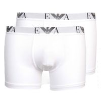 Armani Boxershorts Monogram 2-pack wit