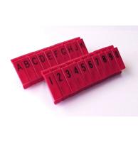 Rock-Ola drukknoppen set (paars) model Capri 404 / 414