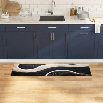 Keuken Mat Other Golfpatroon 45 x 150 cm Fluweel
