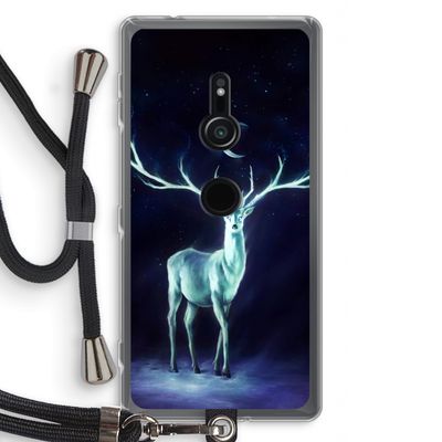 Nightbringer: Sony Xperia XZ2 Transparant Hoesje met koord