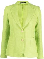 Tagliatore blazer cintré à simple boutonnage - Vert - thumbnail