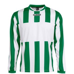 Hummel 111115 Madrid Shirt l.m. - Green-White - M