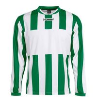 Hummel 111115 Madrid Shirt l.m. - Green-White - M