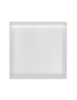 Hotbath &MORE Inbouwnis 30x30x10cm frameless + LED Mat Wit