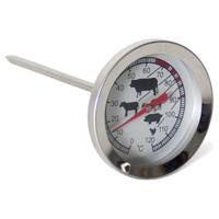 Gerimport Vlees thermometer - 0 tot 120 graden Celsius - analoog Gerimport Vlees thermometer - 0 tot 120 graden Celsius - analoog