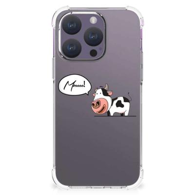iPhone 15 Pro Stevig | Bumper Hoesje | Cow iPhone 15 Pro Stevig | Bumper Hoesje | Cow