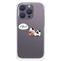 iPhone 15 Pro Stevig | Bumper Hoesje | Cow