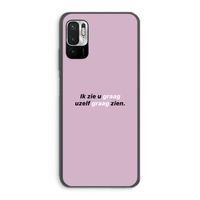 uzelf graag zien: Xiaomi Redmi Note 10 5G Transparant Hoesje