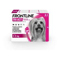 FRONTLINE TRI-ACT 2-5 kg - 6 pipetten