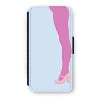 Pink panty: iPhone 8 Plus Flip Hoesje