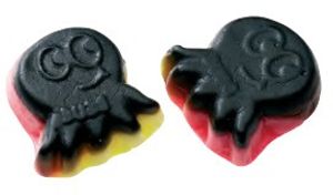 Bubs Bubs - Godis Zweedse Liquorice/Fruit Octopus 200 Gram