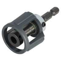 Wolfcraft Bithouder | Met dieptestop | 1 stuk - 1539000