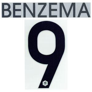 Benzema 9 (Officiële Frankrijk Away Bedrukking 2014-2015)