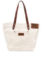 Ralph Lauren RRL sac cabas en jean à détails en cuir - Tons neutres