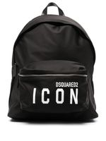 DSQUARED2 sac à dos Icon - Noir