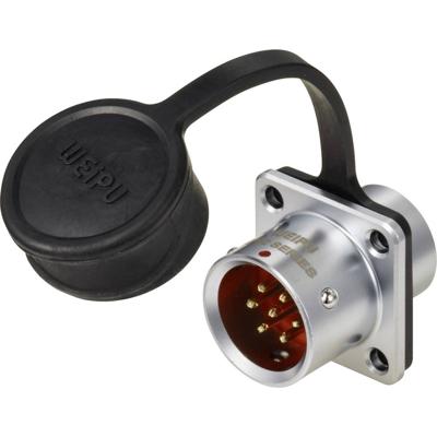 Weipu SF1213/P7 Ronde connector Stekker, recht Totaal aantal polen: 7 Serie (ronde connectoren): SF12 1 stuk(s)