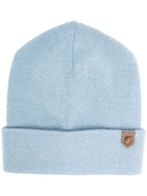 Brunello Cucinelli bonnet en cachemire - Bleu