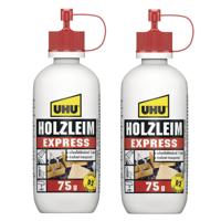 Hobby Houtlijm express - 2x - 75 ml - voor diverse houtsoorten - snelhechtend