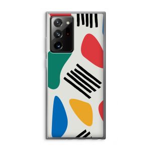 Illustratieve pop 1: Samsung Galaxy Note 20 Ultra / Note 20 Ultra 5G Transparant Hoesje