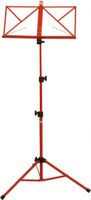 Hamilton muziekstandaard KB380F 55/125 cm rood - thumbnail