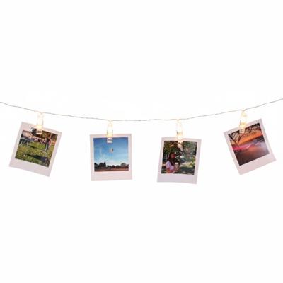 Lichtslinger - met LED knijpertjes - 150 cm - Kerstkaarten ophangen - 150 cm