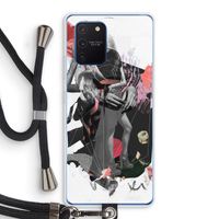 Dissimulation du réel: Samsung Galaxy Note 10 Lite Transparant Hoesje met koord