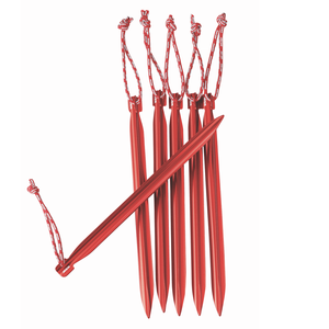 MSR GROUNDHOG Tent stake(s) Aluminium Rood 8 stuk(s)