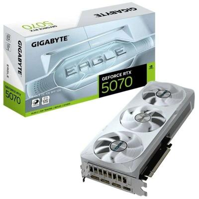 Grafische kaart Gigabyte 9VN5070EOI-00-G10 nvidia geforce rtx 5070 12 GB GDDR6 GDDR7