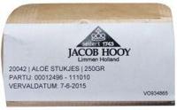 Jacob Hooy Aloe stukjes Jacob Hooy Aloe stukjes
