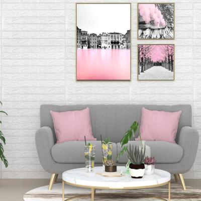 VidaXL 3d-behang zelfklevend 20 st bakstenen wit
