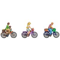 NOCH 44532 Z Fietsers figuren Geverfd, Staand