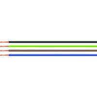 Helukabel 26590-1000 Enkele ader H05V-K 1 x 0.50 mm² Zwart 1000 m