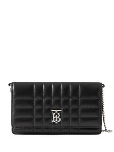 Burberry mini sac Lola à design matelassé - Noir