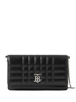 Burberry mini sac Lola à design matelassé - Noir