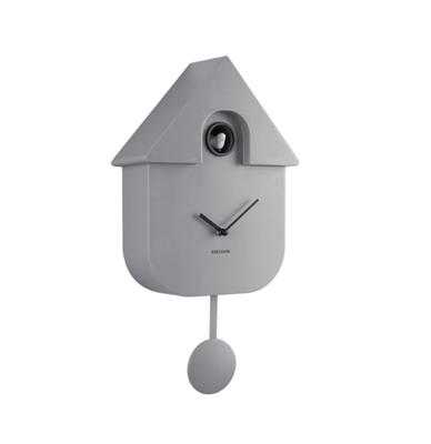 Karlsson Wandklok Modern Cuckoo - Grijs