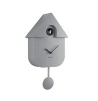 Karlsson Wandklok Modern Cuckoo - Grijs