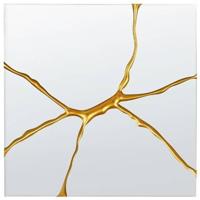 Beliani - POIVRES - Wandspiegel - Goud - 80 x 80 cm - Glas