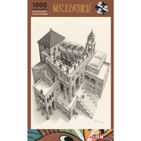 Puzzelman Klimmen en Dalen - M.C. Escher (1000) - thumbnail