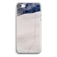 Stone White: iPhone 5 / 5S / SE Transparant Hoesje - thumbnail