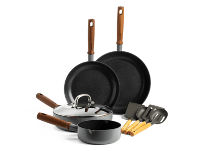 GreenPan Pannenset met Keukenhulpjes Mayflower Pro - 4 Delig