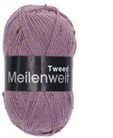 Lana Grossa Meilenweit 100 Tweed 170 Mauve