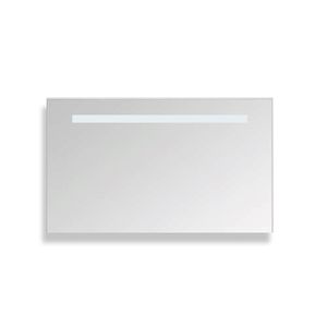 Badkamerspiegel BWS Salt Met LED 120x60 cm Zilver