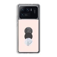 Marmeren cirkels: Xiaomi Mi 11 Ultra Transparant Hoesje