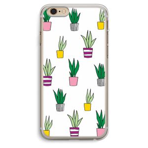 Sanseveria: iPhone 6 Plus / 6S Plus Transparant Hoesje