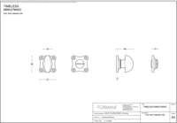 FORMANI | toiletgarnituur messing ongelakt | Formani | TIMELESS | MRK37MWC